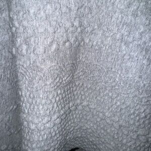 Grey patterned hoodie